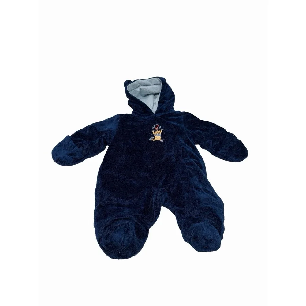 Disney Winnie The Pooh Blue Footed Bunting Size 3 Months